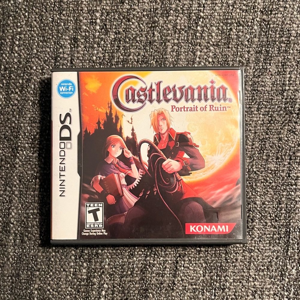 Castlevania Portrait Of Ruin Nintendo DS Game Complete